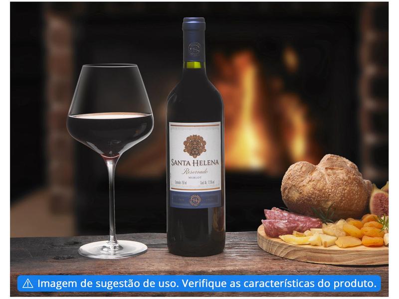 Imagem de Vinho Tinto Seco Santa Helena Reservado Merlot