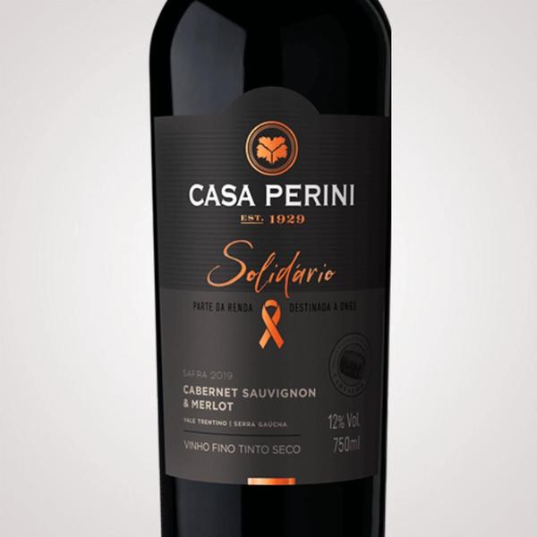 Imagem de Vinho Tinto Seco Solidario Casa Perini 750Ml