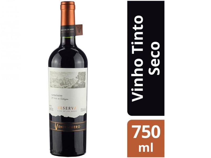 Imagem de Vinho Tinto Seco Ventisquero Reserva Carménère - 2018 Chile 750ml