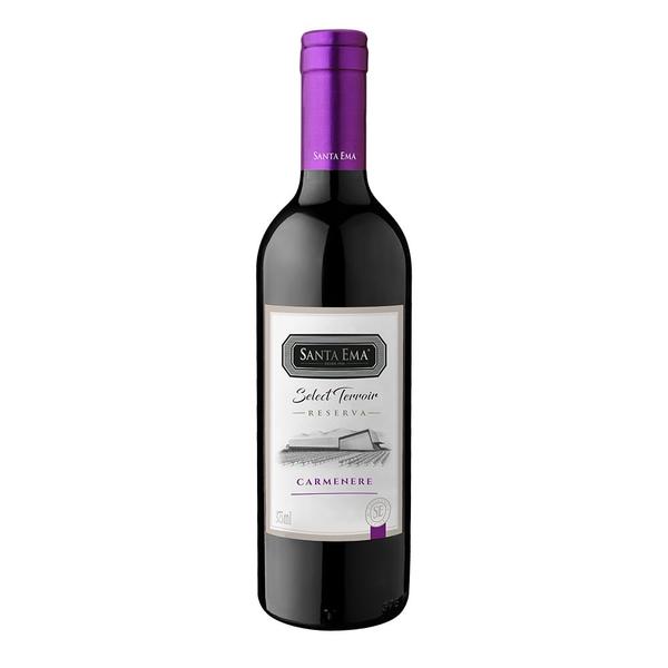 Imagem de Vinho Tinto Select Terroir Reserva Carmenére Santa Ema 375ml