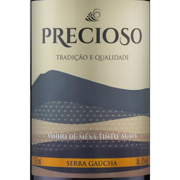 Imagem de Vinho Tinto Suave Precioso Nacional 750 ml