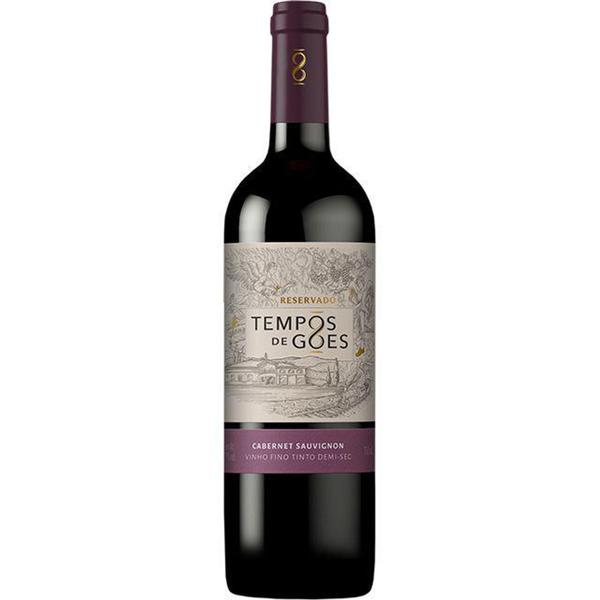 Vinho Tinto Tempos De Góes Reservado Cab. Sauvignon Demi-sec - Vinícola Góes Imagem de Vinho Tinto Tempos De Góes Reservado Cab. Sauvignon Demi-sec