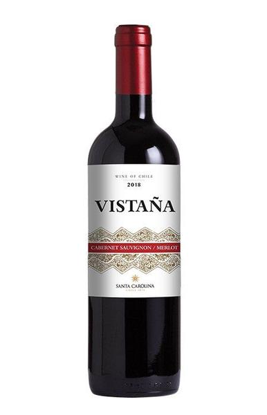 Vinho Tinto Vistanã Cabernet Sauvignon e Merlot-750ml - SANTA CAROLINA Imagem de Vinho Tinto Vistanã Cabernet Sauvignon e Merlot-750ml