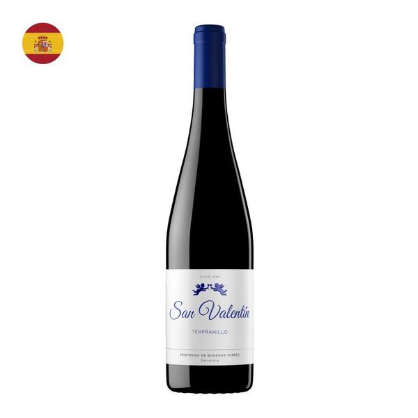 Vinho Torres San Valentin Tempranillo Tinto Espanha 750ml Imagem de Vinho Torres San Valentin Tempranillo Tinto Espanha 750ml