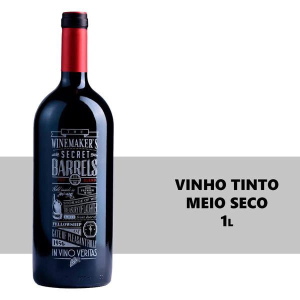 Imagem de Vinho Winemaker's Secret Barrel Red Blend 1l