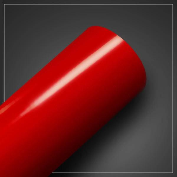 Imagem de vinil adesivo envelopamento 6Mx50cm Vermelho Adherent Contact