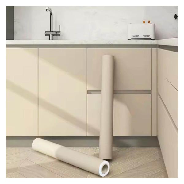 Vinil Adesivo Laca Off White Bege Envelopar Móveis 2m x 50cm - BG Adesivos Imagem de Vinil Adesivo Laca Off White Bege Envelopar Móveis 2m x 50cm