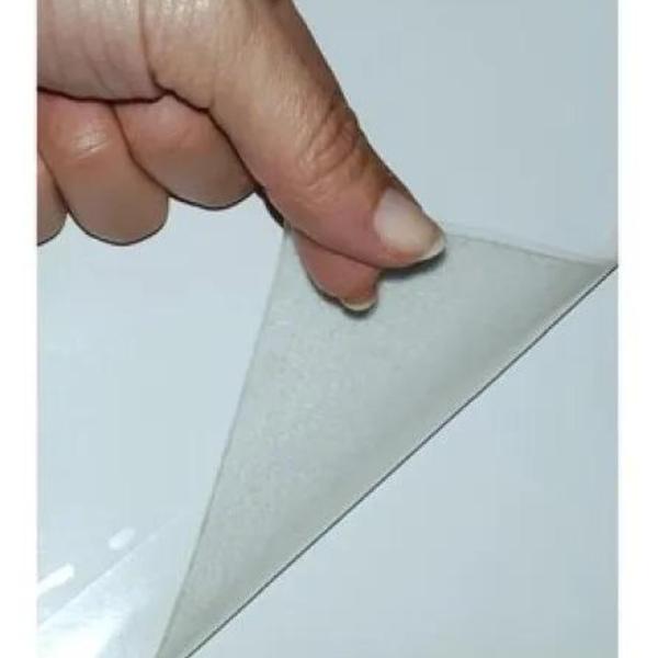 Vinil Adesivo P/Envelopamento Transparente Móveis 5m x 60cm - BRA Adesivos Imagem de Vinil Adesivo P/Envelopamento Transparente Móveis 5m x 60cm