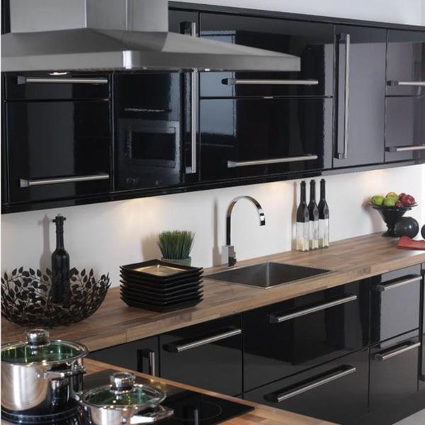 Vinil Adesivo Preto Brilho Laca Moveis Decoração 3m x 50cm - BW Adesivos Imagem de Vinil Adesivo Preto Brilho Laca Moveis Decoração 3m x 50cm