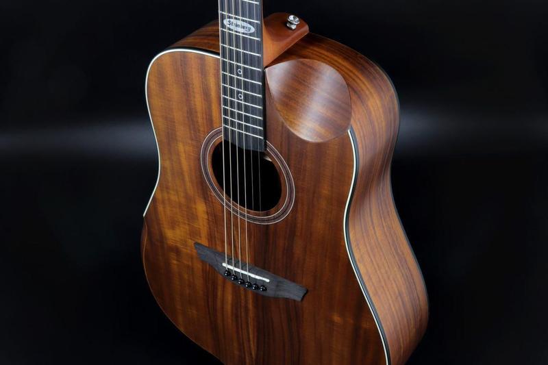 Imagem de Violao Aço Eletrico Strinberg Galaxy Sd301hcr Ks Koa Satin