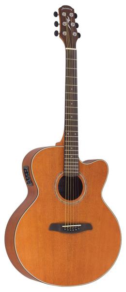 Imagem de Violao Aço Eletrico Strinberg Sj25C Mgs Mahogany Satin