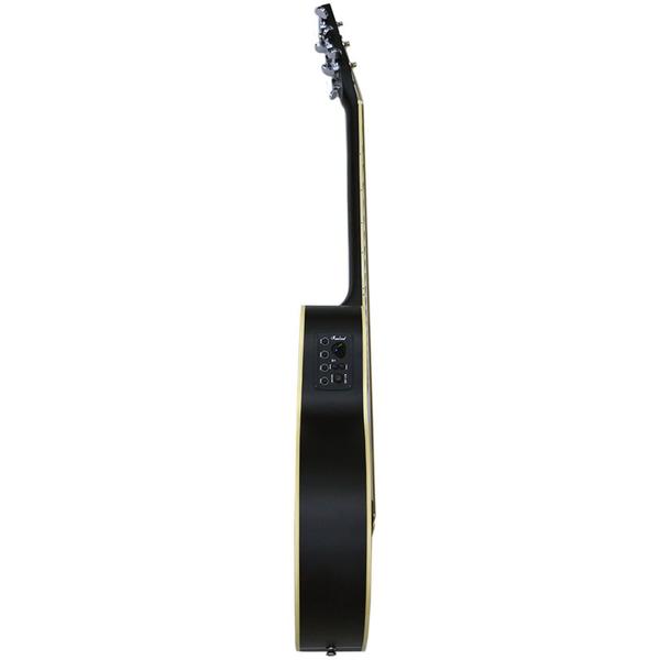 Imagem de Violão Aço Eletroacústico Cutaway Preto MCA BK - Maclend