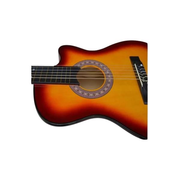 Imagem de Violão Acústico Cutway 6 Cordas Sunburst Aubvo623 Auburn