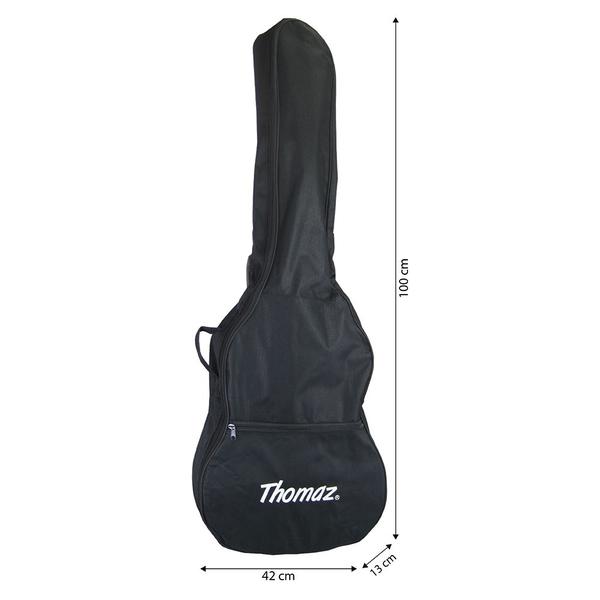 Imagem de Violão Acústico de Nylon TCG 390 Preto com Capa Thomaz