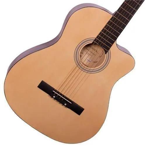 Imagem de Violão Acústico Vogga Nylon Vca203Nc Natural + Acessórios