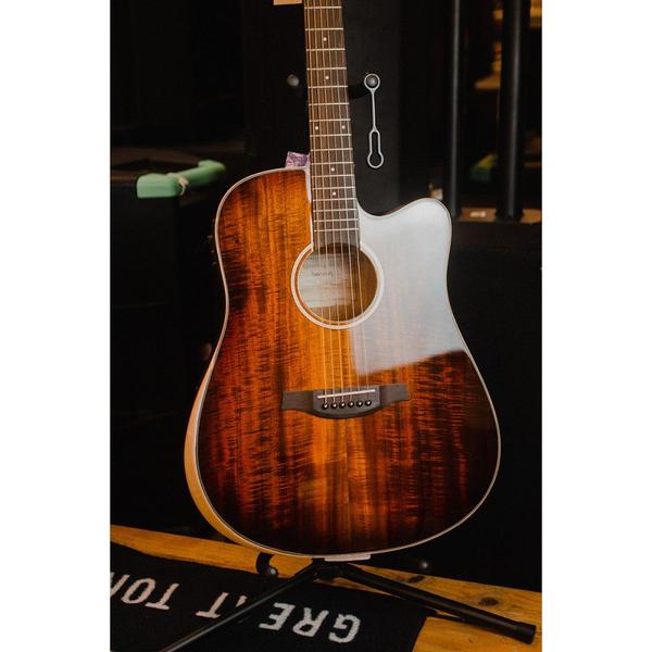 Imagem de Violão Benson EXD900CE Exodus Series Folk Koa Burst Pré Fishman Aço C/ Bag