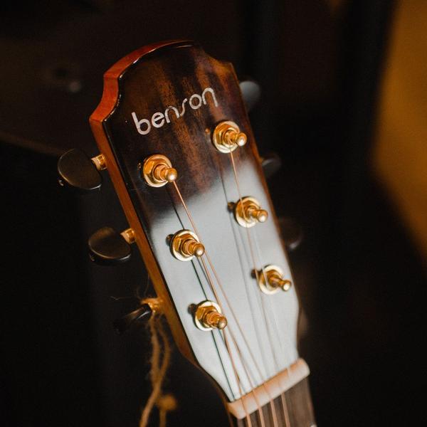 Imagem de Violão Benson EXF900CE Exodus Series Grand Auditorium Koa Burst Pré Fishman Aço C/ Bag