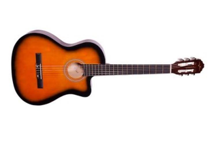 Imagem de Violão Clássico Acústico Vogga Nylon Vca206 Nc Sunburst