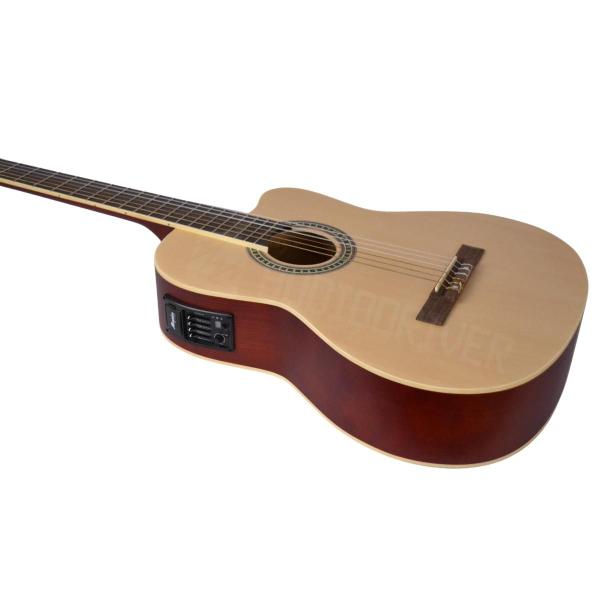 Imagem de Violão Clássico Tagima Nylon Elétrico Memphis AC-60 NS Violao Eletroacústico Natural Fosco