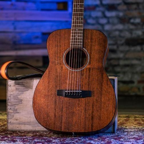 Imagem de Violão Cort Af510Medx Op Folk Afinador Mahogany