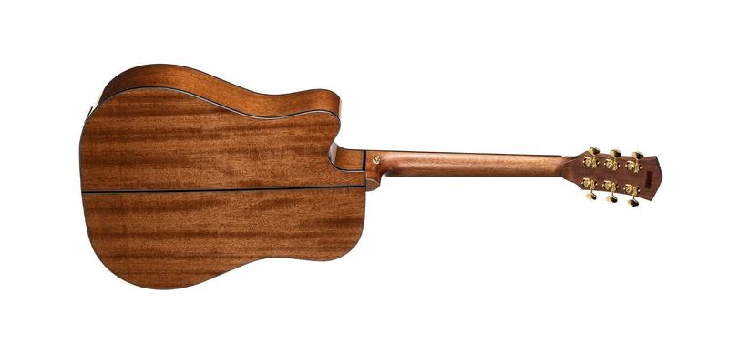 Imagem de Violão cort all solid gold dc6 natural c/ softcase & fishman