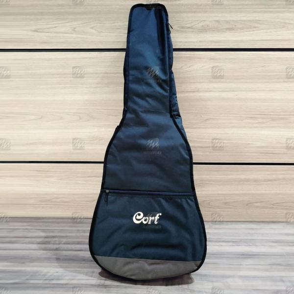 Violão Cort Elétrico Folk AD 880CE NS/B com Bag Cort Imagem de Violão Cort Elétrico Folk AD 880CE NS/B com Bag Cort