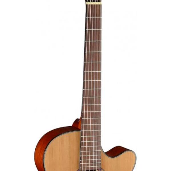 Imagem de Violao Cort Elétrico Nylon Cec-5 Natural C/ Fishman + Itens