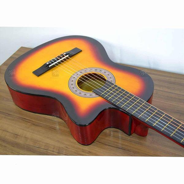 Imagem de Violão de Nylon Acústico Waldman PPC-1 SB Sunburst