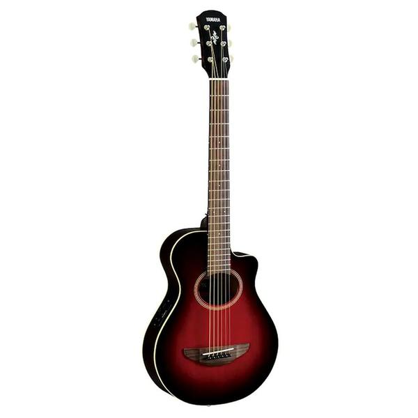 Imagem de Violão Elétrico Aço 3/4 Yamaha APXT2 Dark Red Burst