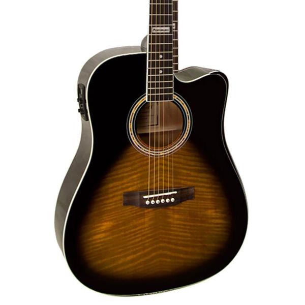 Imagem de Violão Elétrico Giannini GF-1D CEQ TS GF1D Tobacco Sunburst