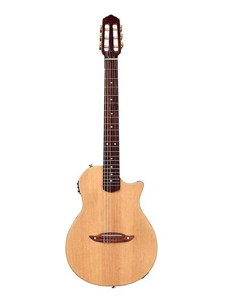 Imagem de Violão Elétrico Giannini Stage STN SPC CEQ Naylon Flat Natural Satin