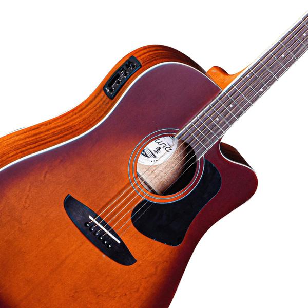 Imagem de Violão Elétrico Michael Laguna VML530 HS Honey Sunburst