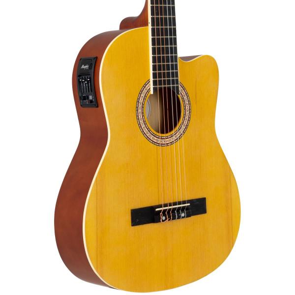 Imagem de Violão Elétrico Nylon Tagima Memphis AD-60 Natural Fosco