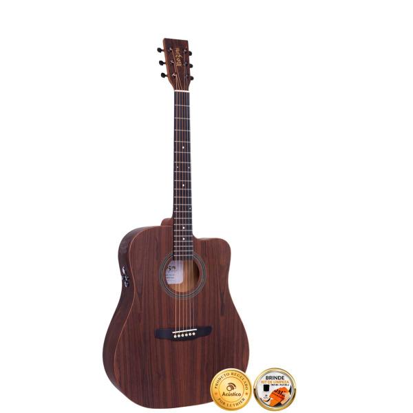 Imagem de Violão Elétrico Rozini Presença Brasil Folk Fosco Rx315