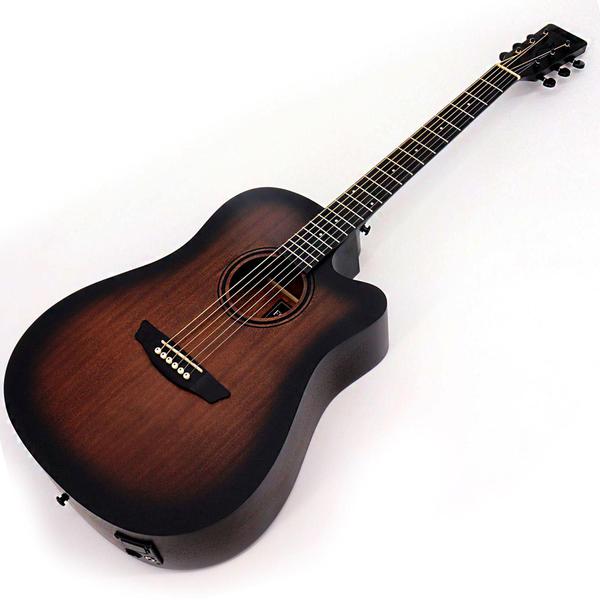 Imagem de Violão Elétrico Strinberg Forest FS4D Folk Cordas Aços - Tobbaco Sunburst