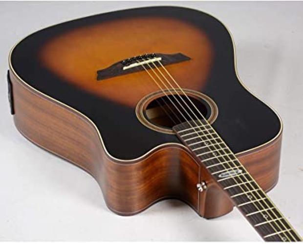 Imagem de Violao Eletrico Strinberg Sd200 Hbs Honeyburst Fosco + Capa