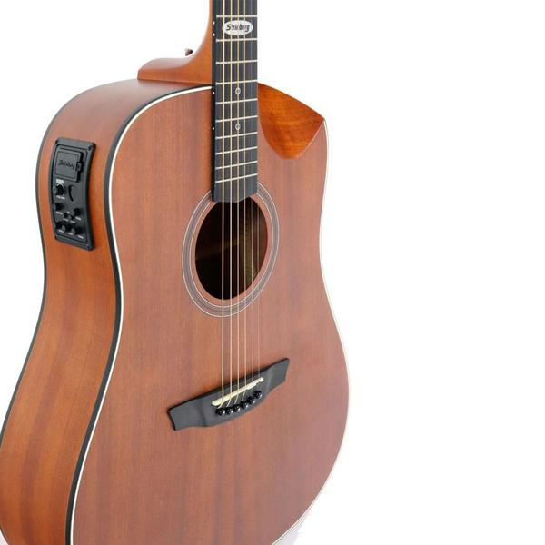 Imagem de Violão Elétrico Strinberg Sd201hc Folk Mgs Mahogany Com Capa