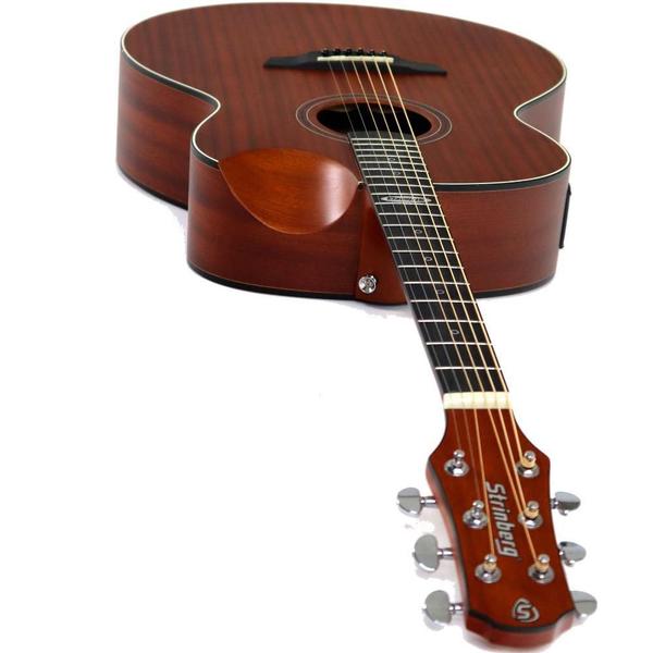 Imagem de Violão Elétrico Strinberg Sj201hc Mgs Mahogany Satin C Capa