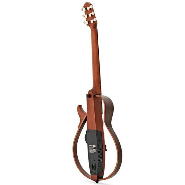 Imagem de Violão Elétrico Yamaha Silent SLG200S Aço Natural Vazado