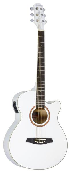 Imagem de Violão Eletroacústico Aço Berlin BE30C WH Branco Strinberg