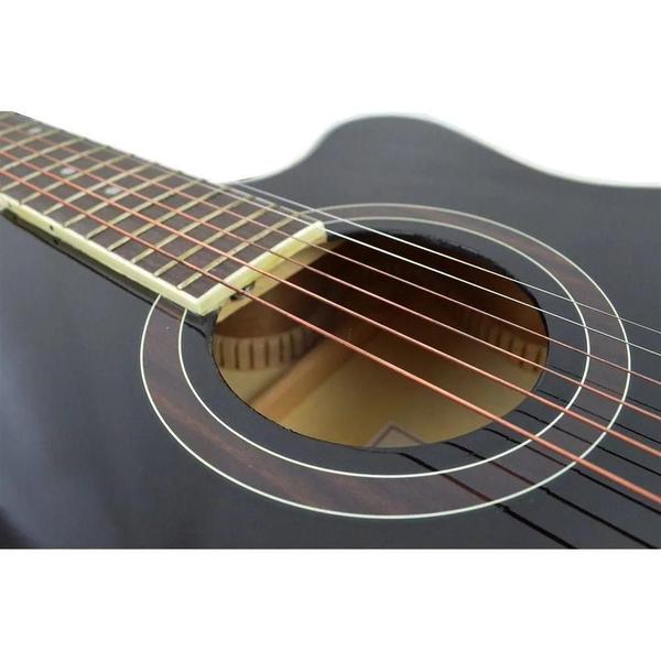 Imagem de Violão Eletroacústico Aço CLA40CE BK Preto Class Cla-40