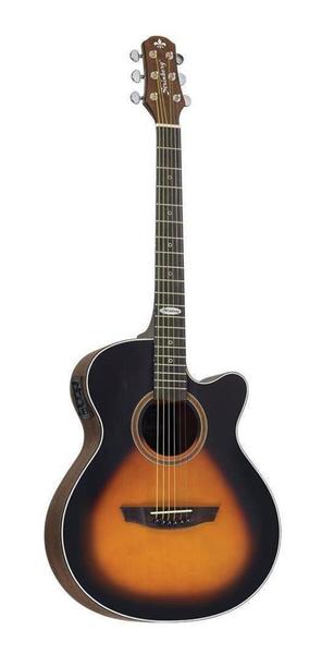 Imagem de Violão Eletroacústico Aço SA200C HBS Sundburst Fosco Strinberg