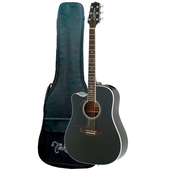 Imagem de Violão Eletroacustico Aço Takamine GD34CE Preto Folk + Capa