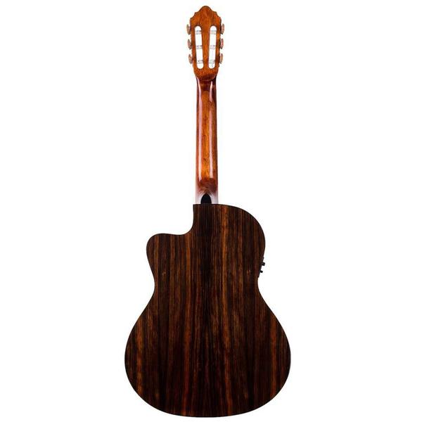 Imagem de Violão Eletroacústico Cort AC160CF Nylon Natural com Bag