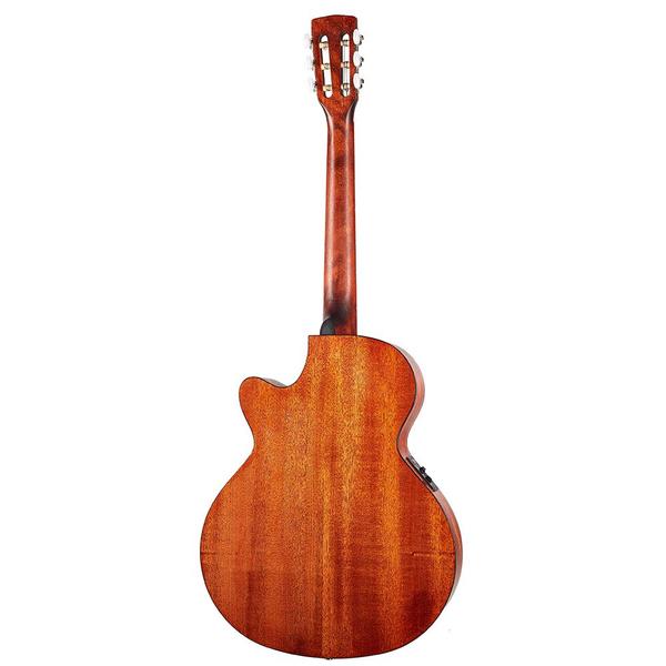 Imagem de Violão Eletroacústico Cort CEC1 OP NS Nylon Natural Santin