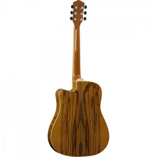 Imagem de Violão Eletroacústico Folk Aço HMD275 Natural Hofma Hmd-275