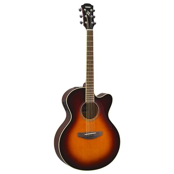 Imagem de Violao Eletroacustico Jumbo Aco Yamaha CPX600 OVS Old Violin Sunburst