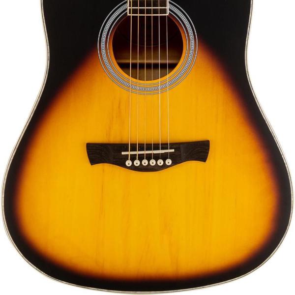 Imagem de Violão Eletroacústico Memphis MW20 EQ Drop DSBS Sunbur MW-20