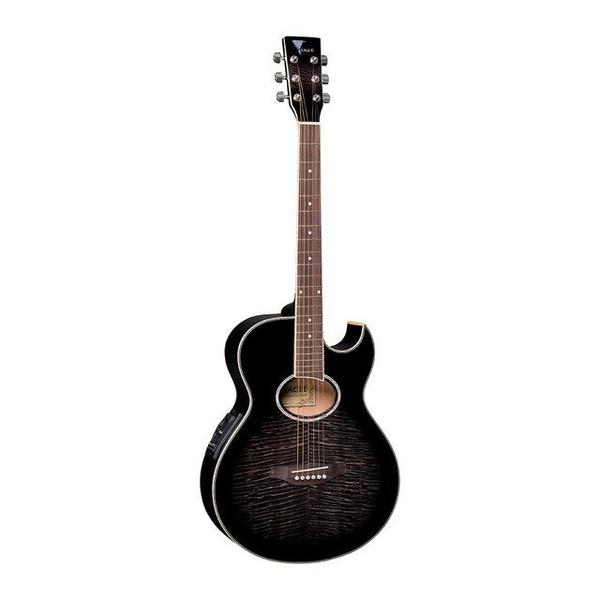 Imagem de Violão Eletroacústico Mini Jumbo Aço GL36-BKB Eagle