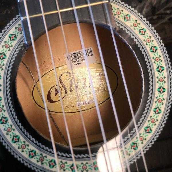 Imagem de Violão Eletroacústico Nylon Eq. Andaluz N14 Giannini Preto